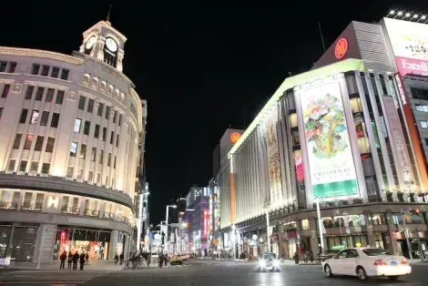 Ginza, Tokyo's chic and sleek district