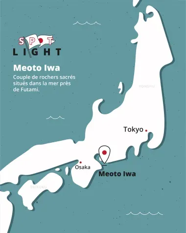 Meoto Iwa - Carte