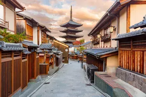 Le quartier historique de Gion à Kyoto