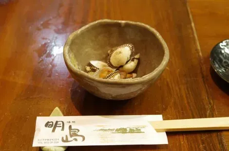 Las almejas son una especialidad de Matsue