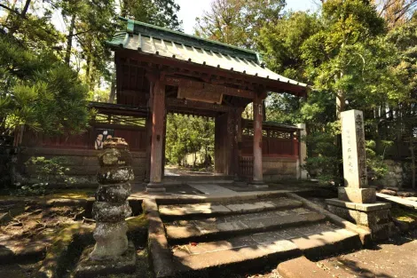 L'entrée du temple du Jufukuji, tout ce que vous en verrez. 
