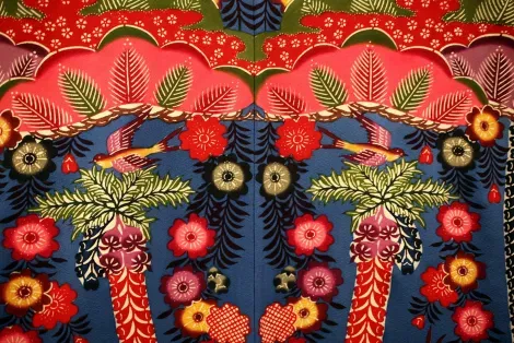 Okinawa Bingata fabric