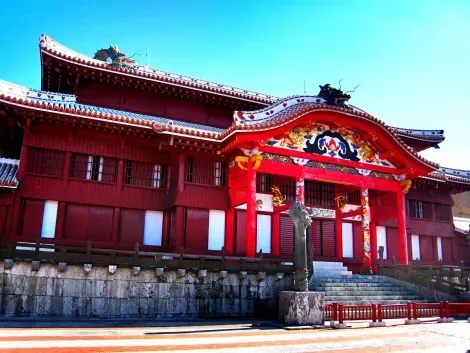 El castillo Shuri, el primer palacio del reino de Ryūkyū, Naha