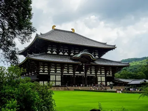 El templo Tōdai-ji en Nara, la construcción de madera más grande del mundo
