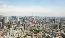 city view of Roppongi Tokyo 