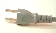 Un câble électrique japonais 100 volts