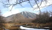 Mount Nantai on the heights of Nikko.