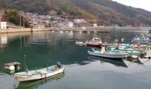 Puerto de la isla de Kurahashi.