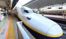 Le TGV japonais shinkansen