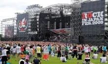 La grande scène du Festival Rock in Japan en 2009. 