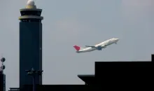 Décollage d'un avion de la JAL de Narita
