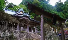 Le sanctuaire Tamaki-jinja, au sud de la préfecture de Nara.