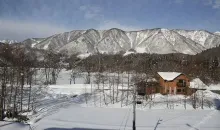Le lac Aoki en hiver