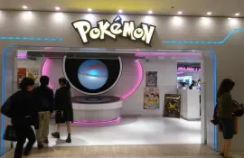 L'entrée du Pokémon center à Sunshine city (Ikebukuro, Tokyo)