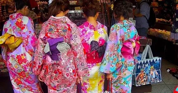 Le yukata, kimono léger