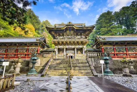 Toshogu shrine in Nikko natural park