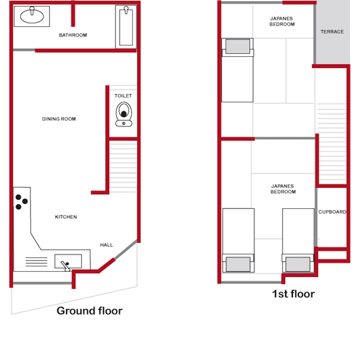 Demachi 2 Floor Plan