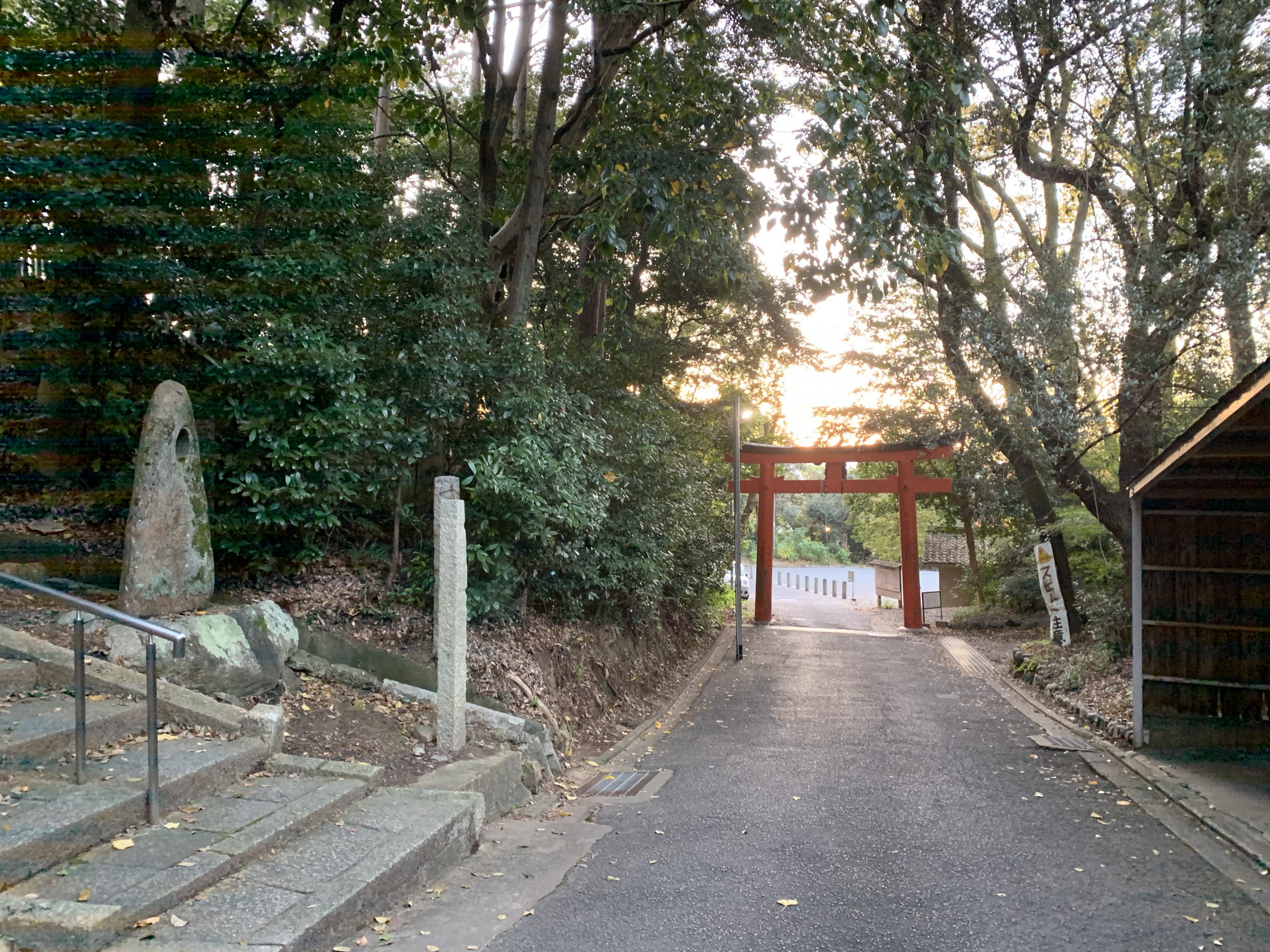 Eastern Approach to the House