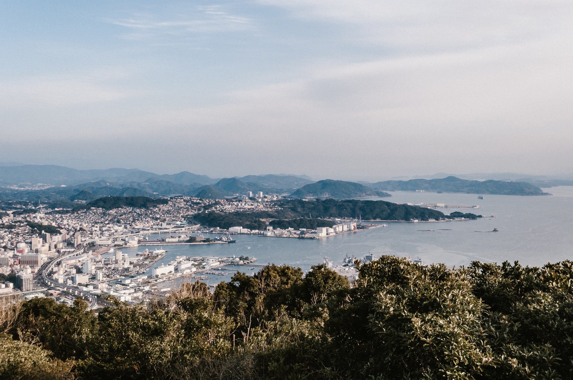 View of Sasebo, Kyushu