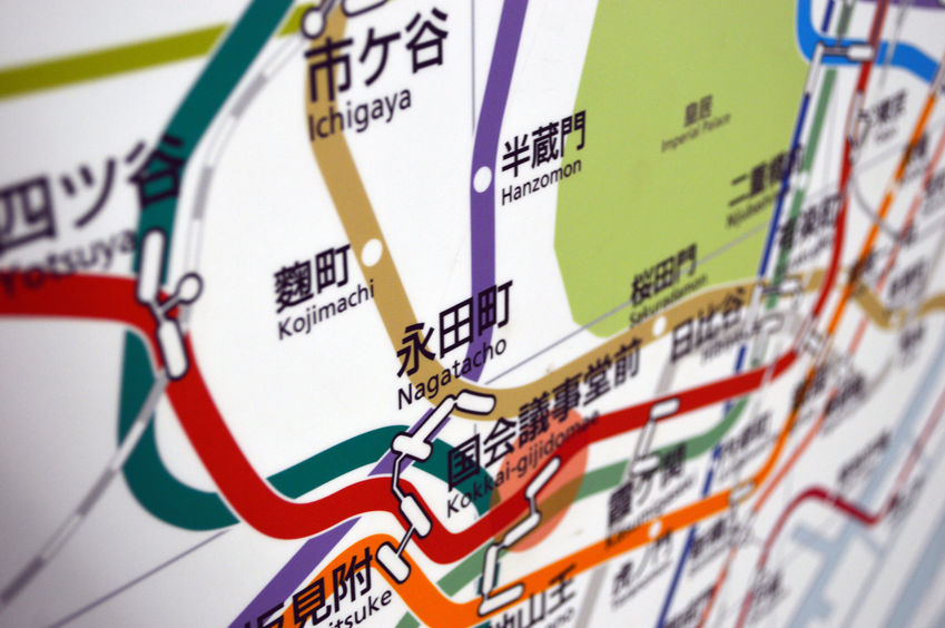 Tokyo Subway Map