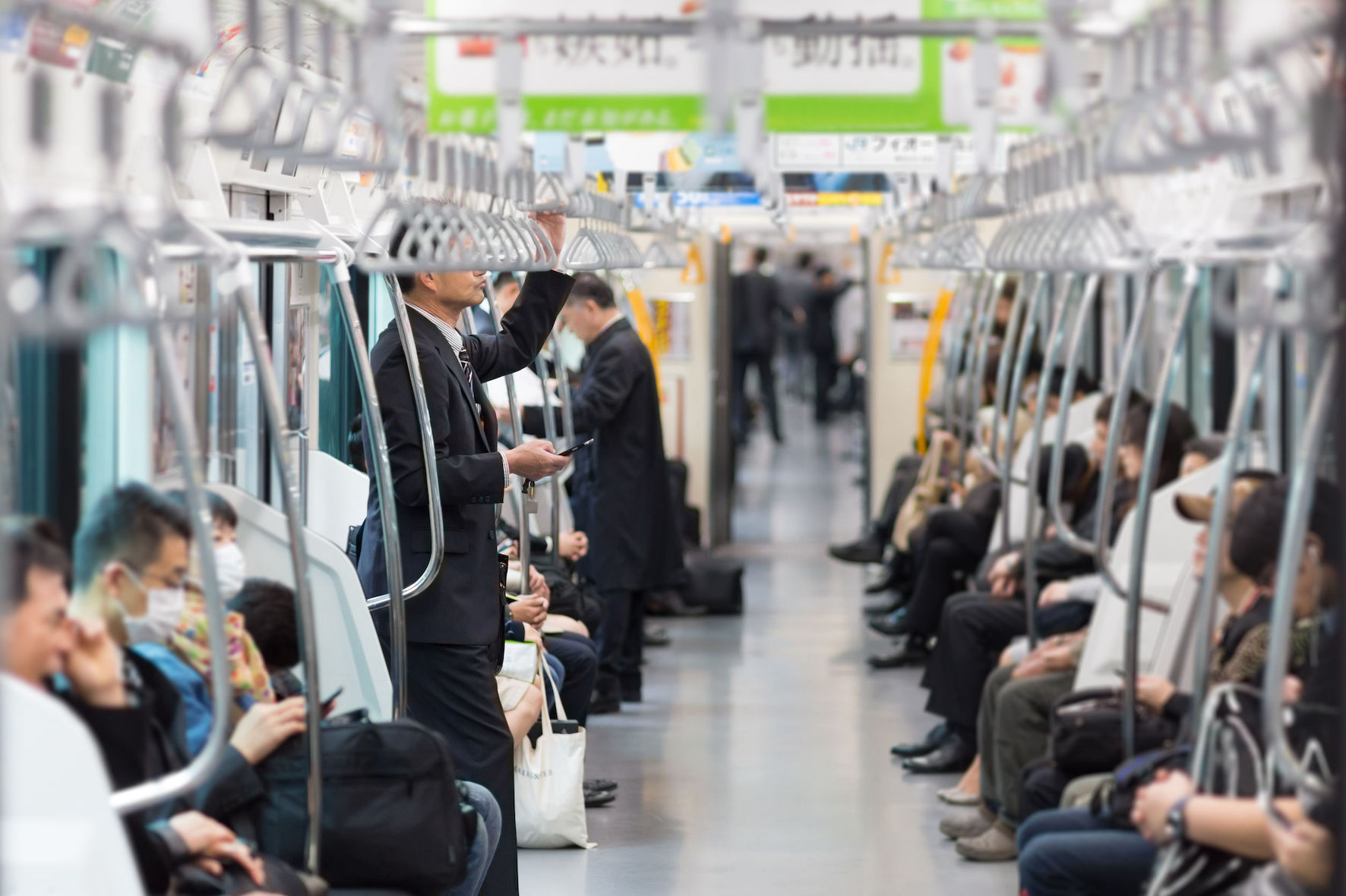 With this card you can board the Tokyo metro ...