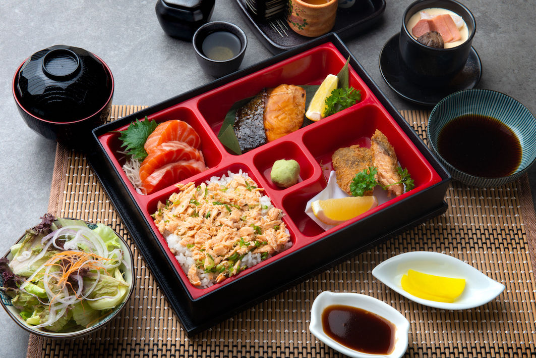 Bento box for a tasty Japanese lunch