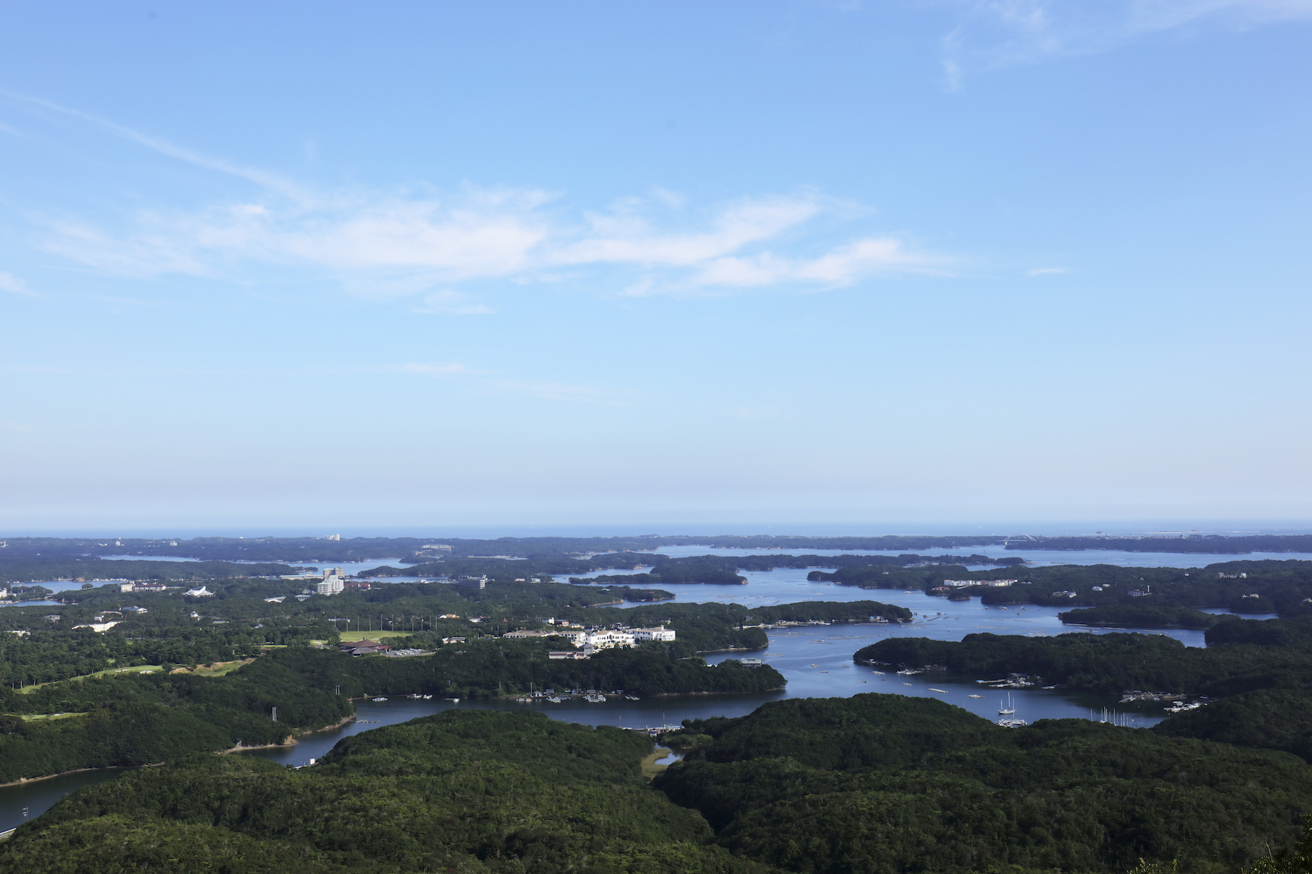 Ago bay and its many islands, not far from Kyoto by train