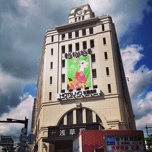 Asakusa Station, Matsuya Ekimise Building, Tobu Skytree Line, Tokyo