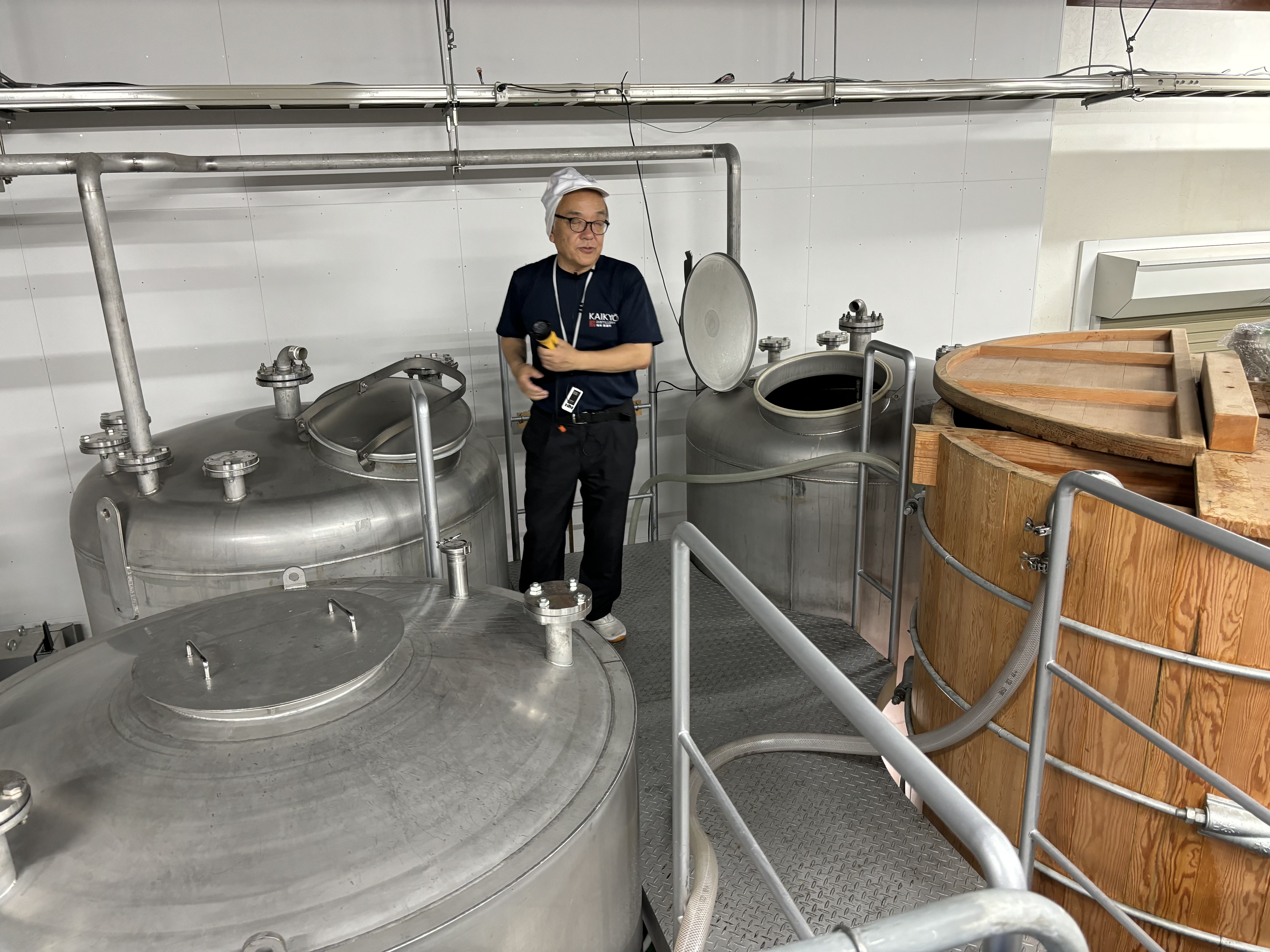 Distillerie de saké à Akashi, département de Hyogo