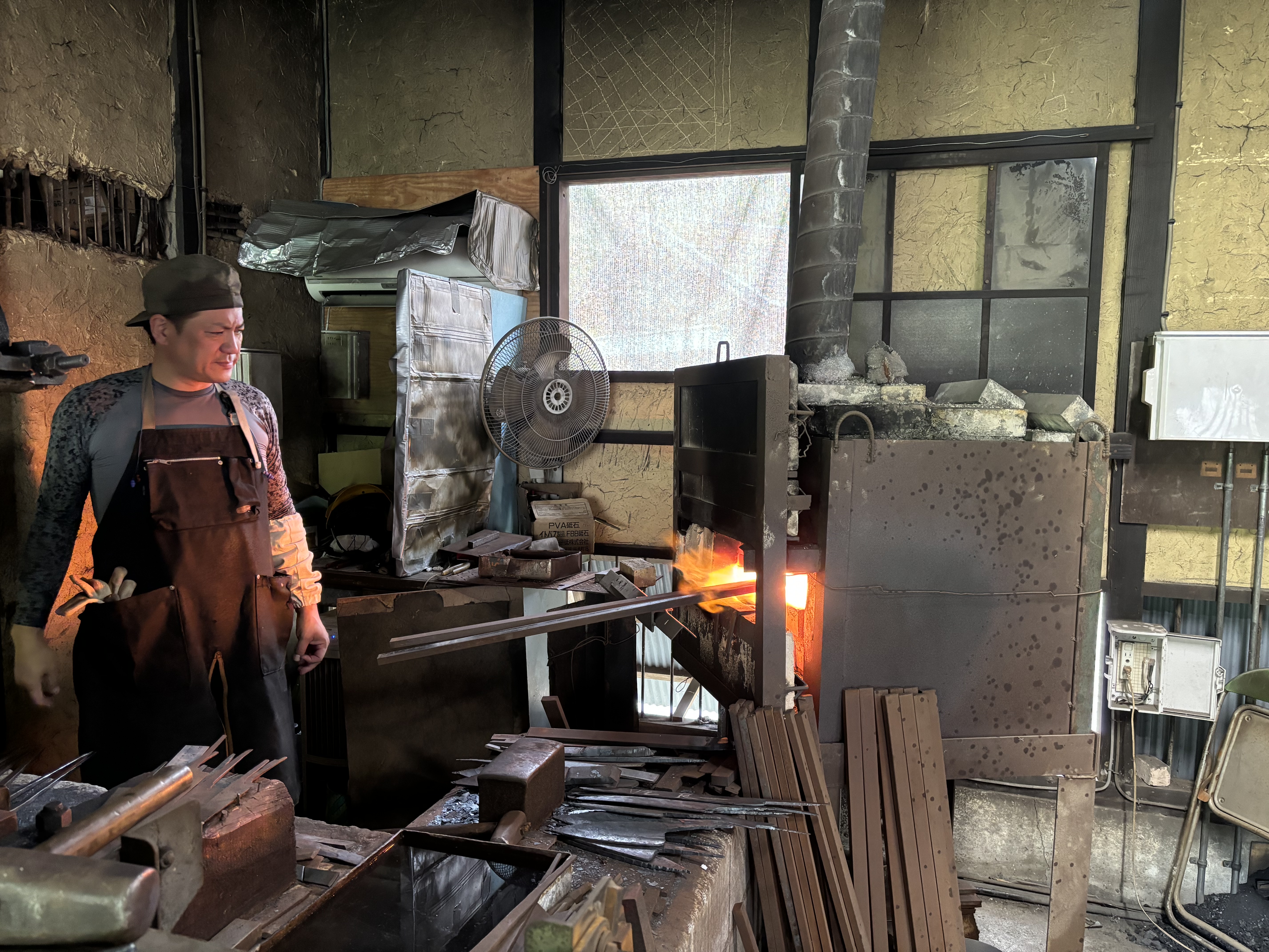 Atelier de forgeron, Miki, département de Hyogo