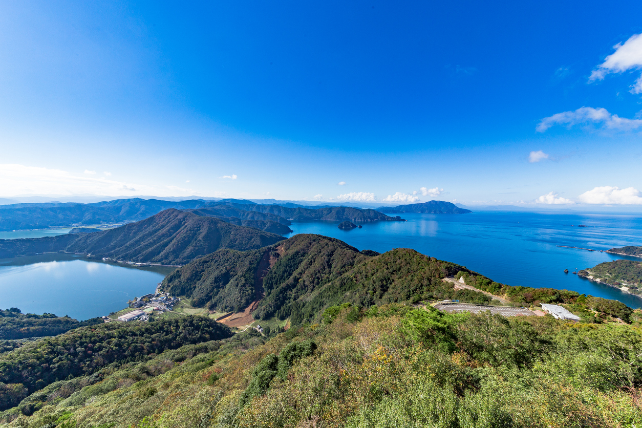 View on the Mikata Five Lakes