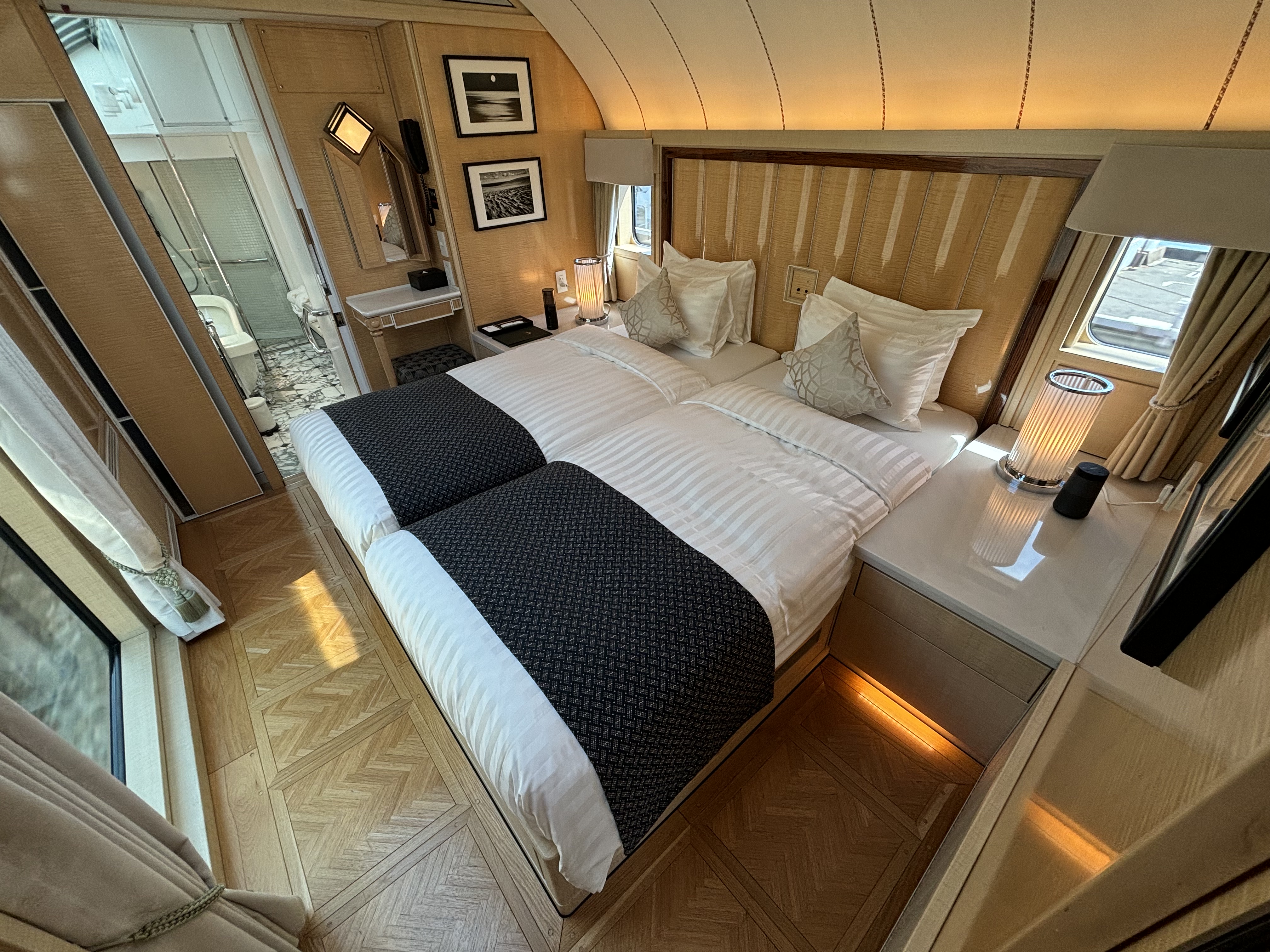 The Suite on the Twilight Express Mizukaze train