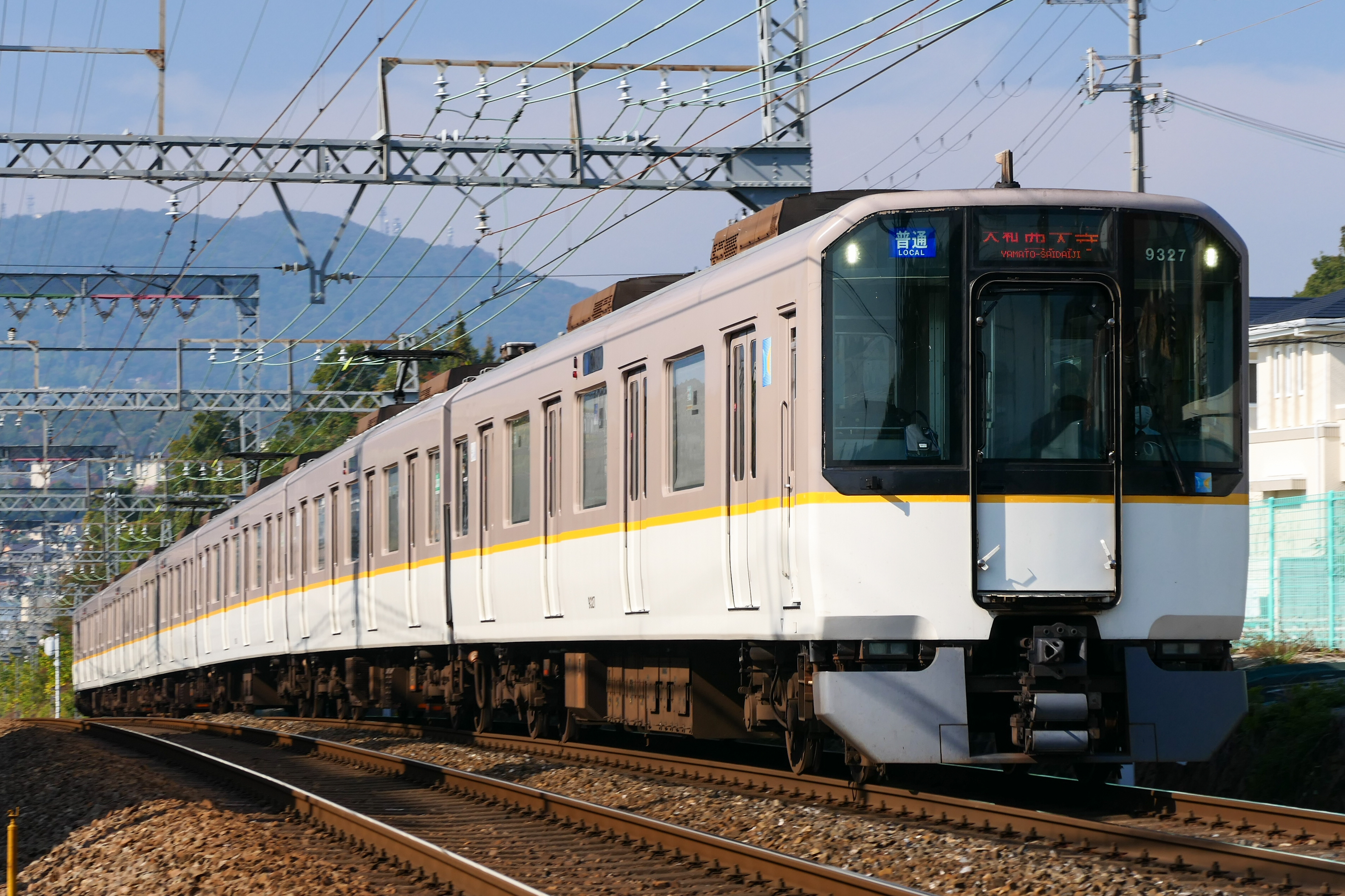 Train on the Kintetsu Railway