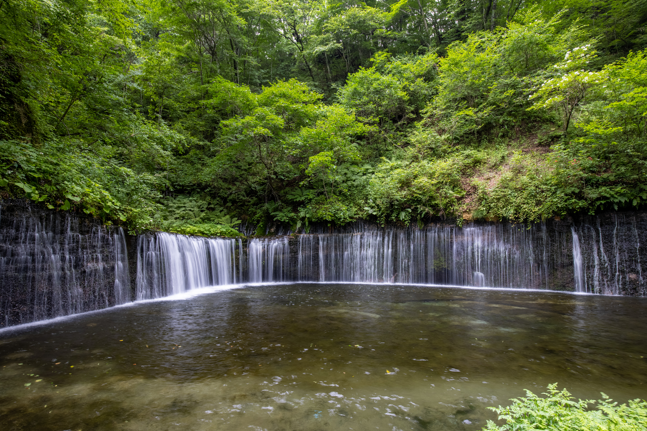 Shiraito Falls, a waterfall in Fujinomiya, Shizuoka Prefecture