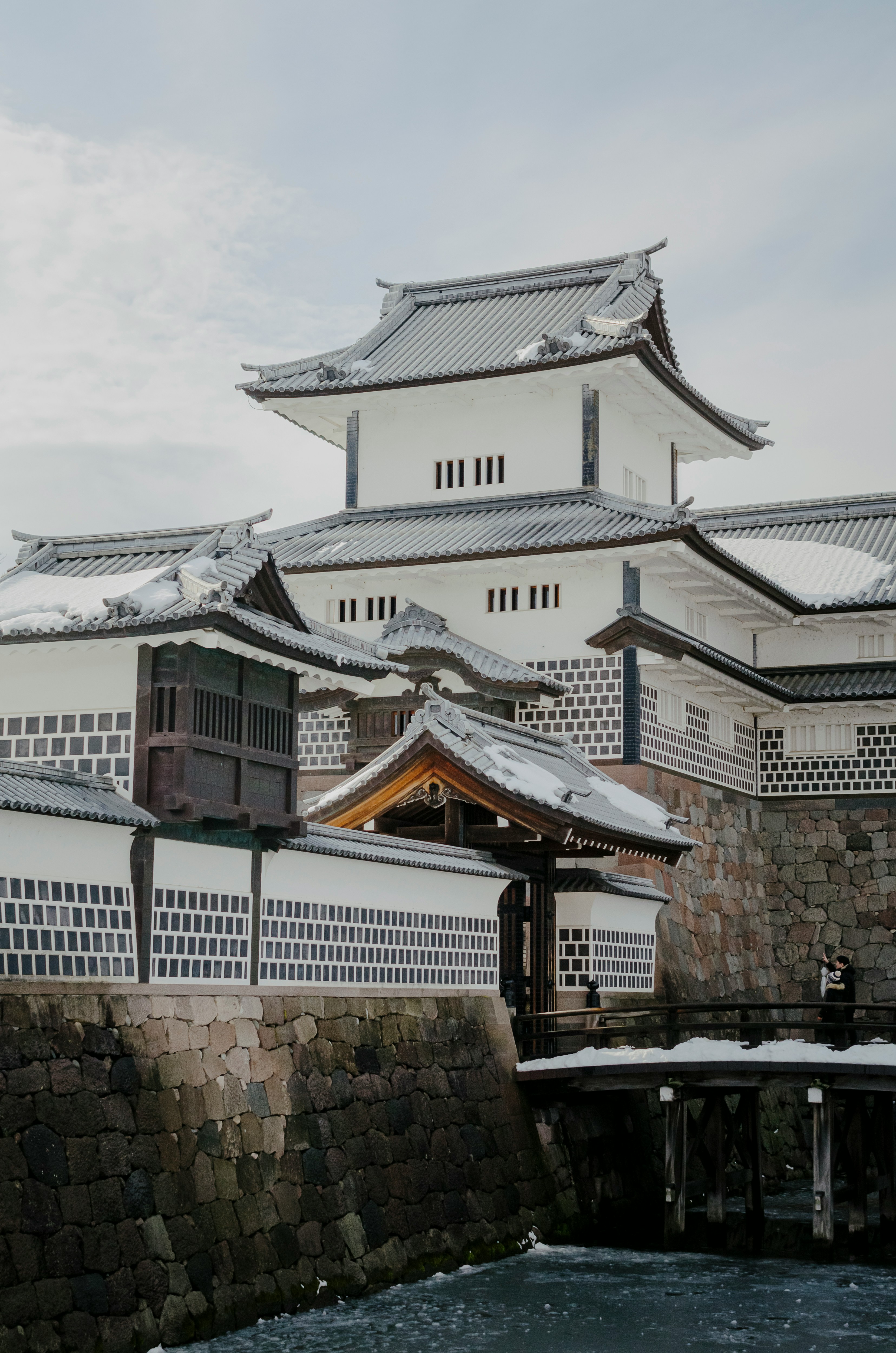 Kanazawa sous la neige