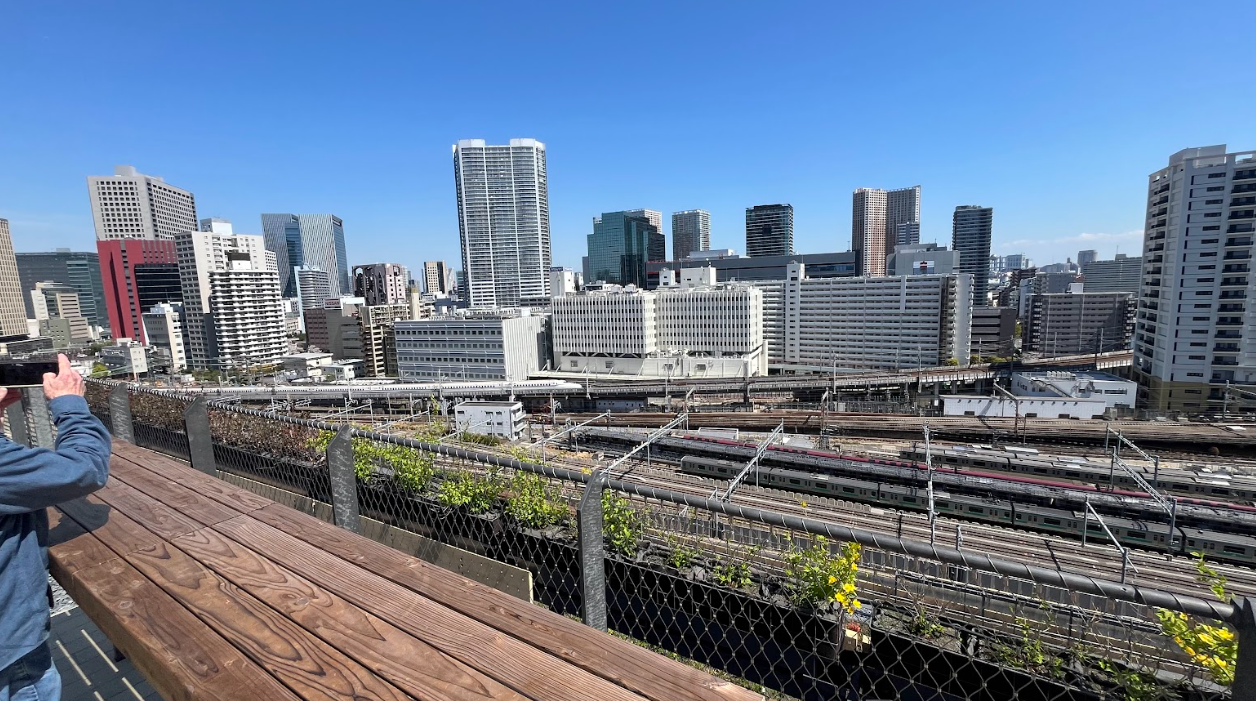 Vue sur Tokyo depuis MoN Takanawa