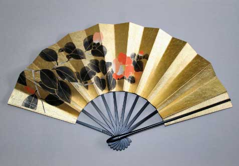 Folding fan - kyo sensu - from Japan.