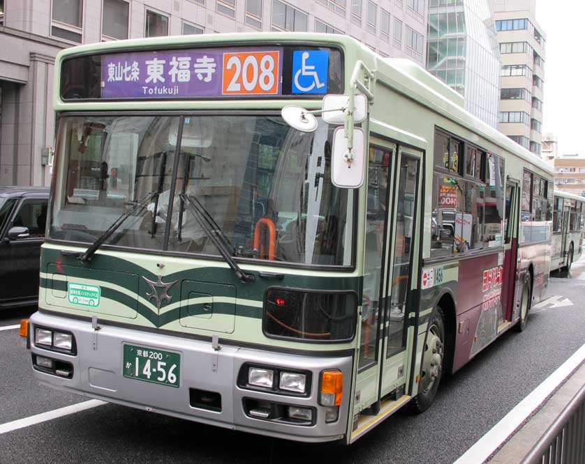 208 Bus, Kyoto, Japan.