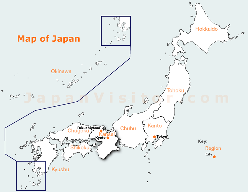 Fukuchiyama map.