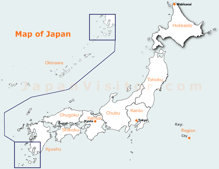 Wakkanai map.