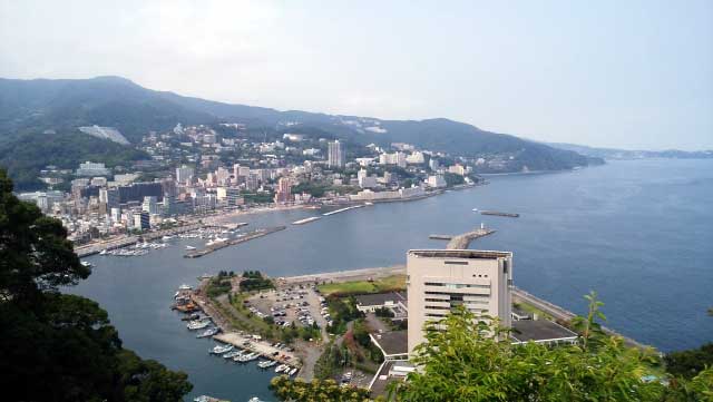 Ajiro Bay, Atami City, Shizuoka, Japan.