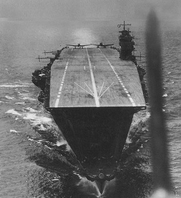 The Japanese carrier Akagi.