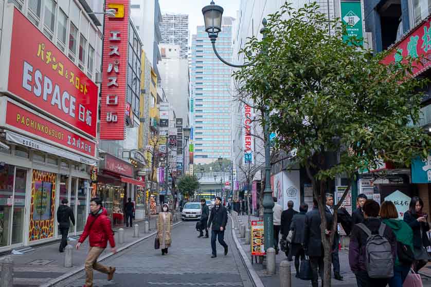 Backstreet of Akasaka-Mitsuke, Tokyo.