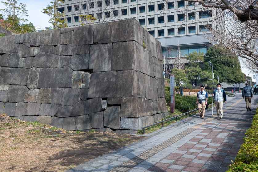 Site of the old Akasaka-mitsuke entrance to Edo Castle.