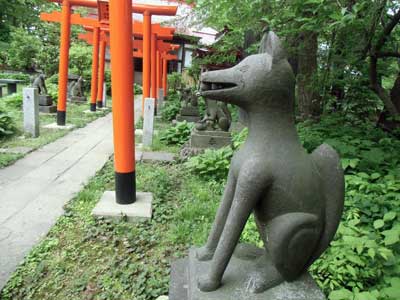 Yojiro-Inari-Jinja Shrine, Akita.