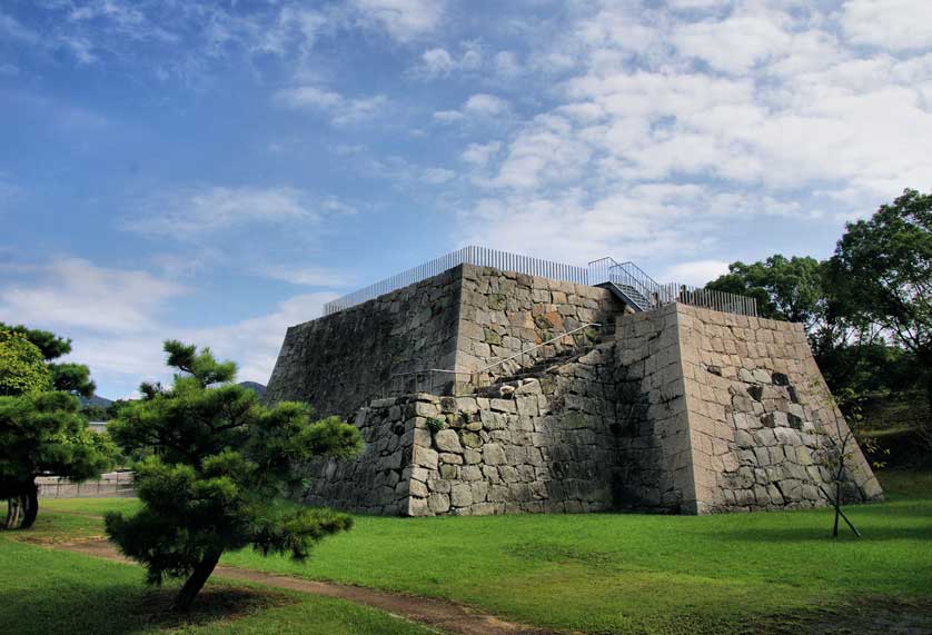 Ako Castle walls.