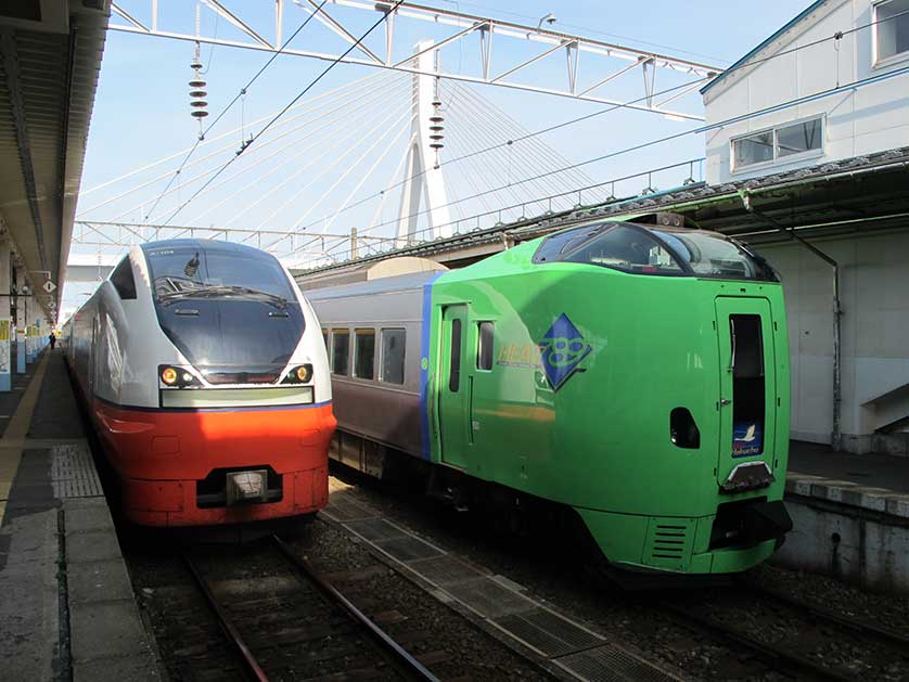 Aomori Station, Aomori, Aomori Prefecture.