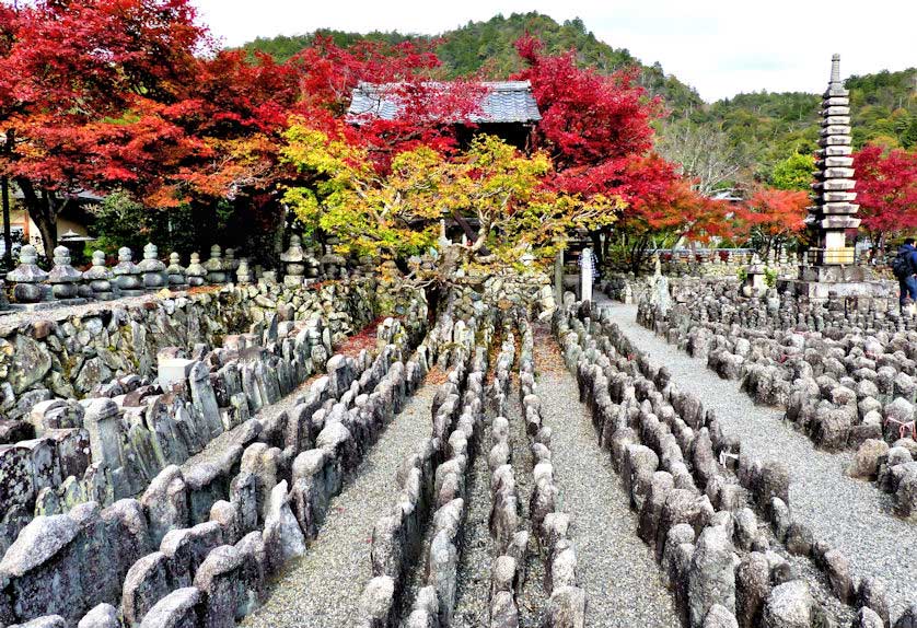 Adashino Nenbutsuji Temple, Arashiyama, Kyoto.