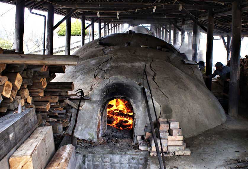 A climbing kiln at Arita Porcelain Park.