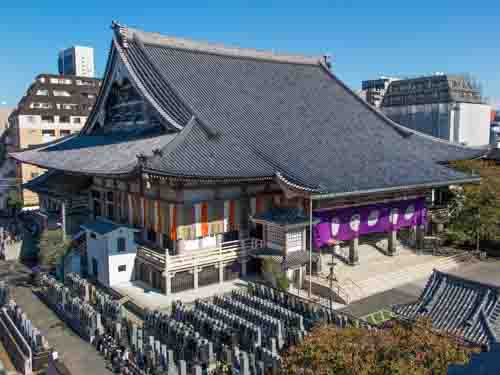 Higashi Honganji Temple, Taito ward, Japan.